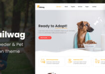 Tailwag - Dog Breeder WordPress Theme