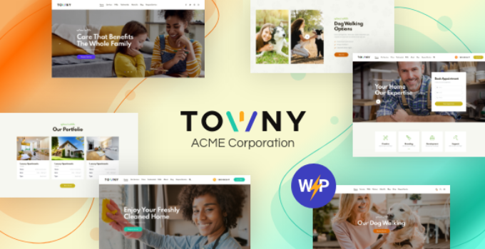 Towny - Outdoor & Home Services WordPress Theme