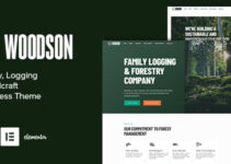 Woodson - Forestry & Logging WordPress Theme