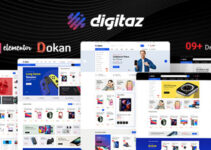 Digitaz - Electronics Elementor WooCommerce Theme