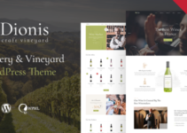 Dionis - Winery & Vineyard WordPress Theme