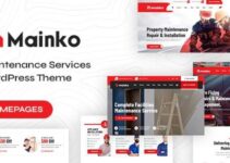 Mainko - Repair & Maintenance Services WordPress Theme