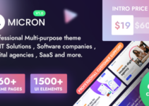 Micron - IT Solutions & Software WordPress theme