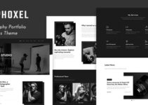 Phoxel - Photography Portfolio WordPress Theme