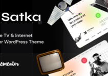 Satka - Satellite TV & Internet Provider WordPress Theme