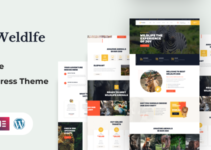 Weldlfe - Wildlife WordPress Theme