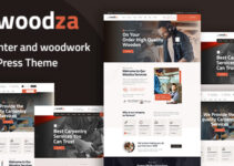 Woodza - Carpenter And Woodwork WordPress Theme