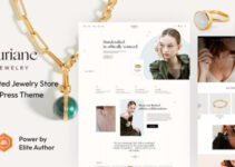 Auriane - Handcrafted Jewelry Store WordPress Theme