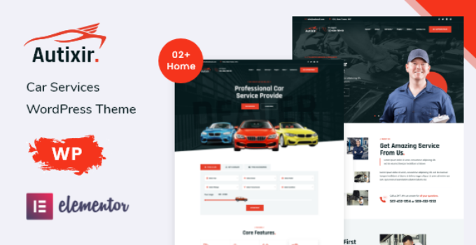 Autixir - Car Services WordPress Theme