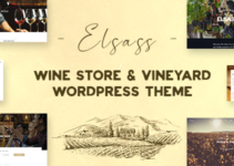 Elsass - Wine Shop and Vineyard WordPress Theme
