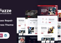 Fuzze - Auto Glass Repair WordPress Theme
