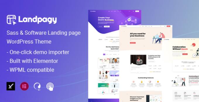 Landpagy - Multipurpose Landing page WordPress Theme