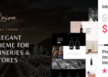Loire - Winery and Wine Store Theme