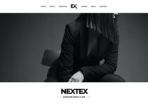 Nextex - One Page Photography WordPress