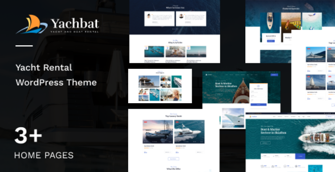 Yachbat - Yacht & Boat Rental WordPress Theme