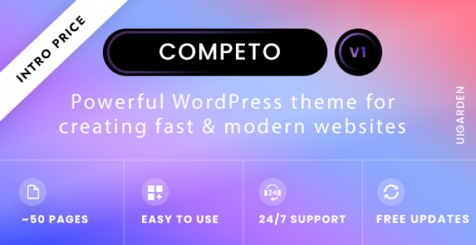 Competo - Marketing & Digital agency WordPress theme