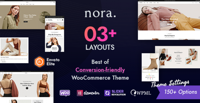 Nora - WooCommerce Theme for eCommerce Stores