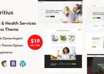 Nutritius - Nutrition & Health Services WordPress Theme