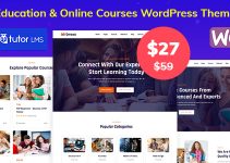 Omexo - Education Online Courses WordPress Theme