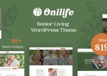 Onilife - Senior Living WordPress Theme