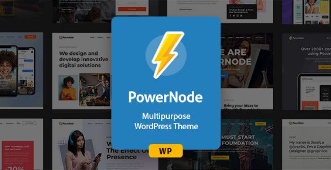 PowerNode - Multipurpose WordPress Theme