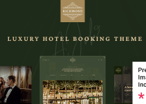 Richmond - Luxury Hotel Booking Theme