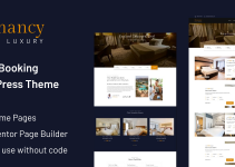 Romancy - Hotel Booking WordPress Theme