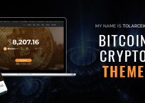 Tolarcek - A Bitcoin & CryptoCurrency WordPress Blog Theme