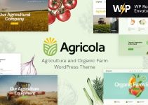Agricola - Agriculture and Organic Farm WordPress Theme