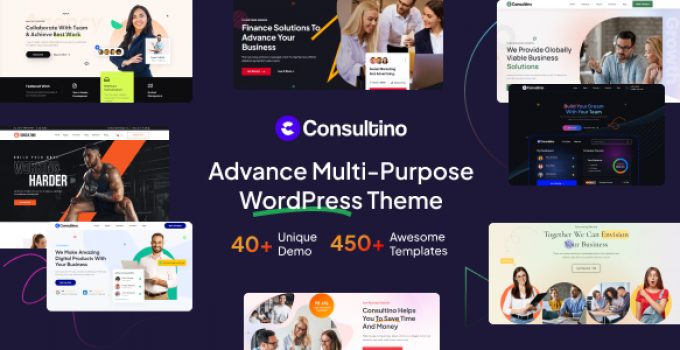 Consultino - Multipurpose WordPress Theme