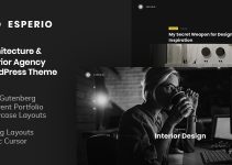 Esperio - Architecture & Interior Agency WordPress Theme