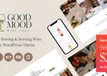 Good Mood - Wine Shop WordPress Theme