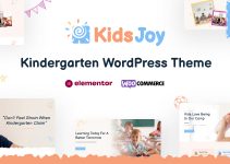 KidsJoy - Kids Kindergarten & Preschool WordPress Theme