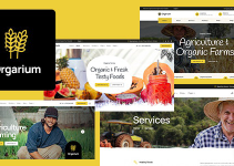 Orgarium - Agriculture & Organic Farm WordPress Theme