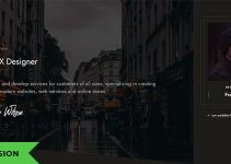 Resumo | Personal Portfolio WordPress Theme