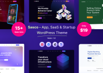Sasco - SaaS Startup Multipurpose WordPress Theme
