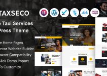 Taxseco - Online Taxi Service WordPress Theme