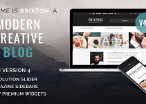 Brixton - A Responsive WordPress Blog Theme