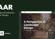 Gaar - Landscape Architecture & Garden Design WP Theme