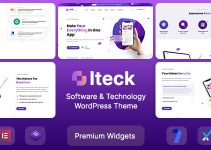 Iteck - Software & Technology WordPress Theme