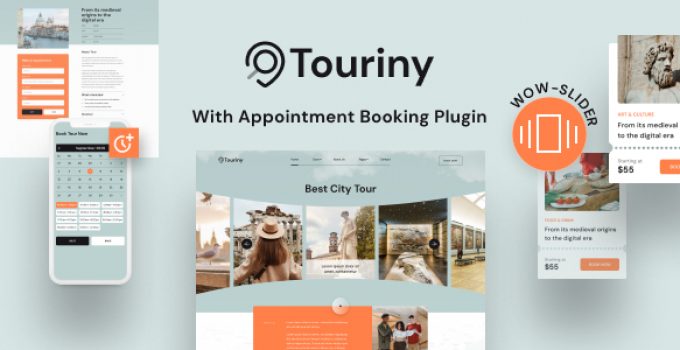 Touriny - Tour & Travel Booking WordPress Theme