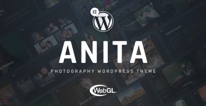 Anita | Photography WordPress Theme