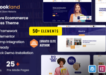 Bookland - Bookstore E-commerce WordPress Theme