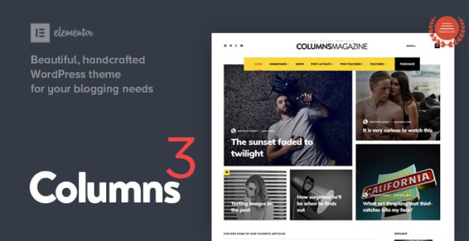 Columns - Impressive Magazine and Blog theme