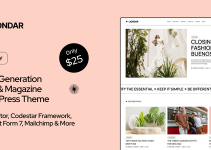 Liondar - Modern Magazine Theme