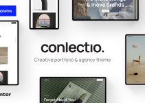 Conlectio – A Creative Mimimal Portfolio & Agency Theme