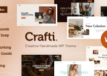 Crafti - Creative Handmade WordPress Theme