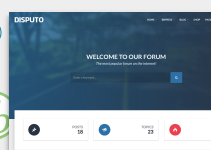 Disputo - WordPress bbPress Forum Theme