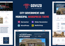 Govizo - Municipal and Government WordPress Theme