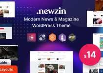 Newzin - WordPress Newspaper & Magazine Theme